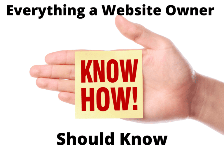 Everything a Website Owner Should Know