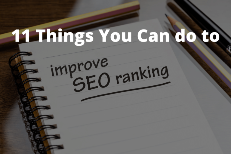 11 Things You Can do to Improve Your Website SEO Ranking