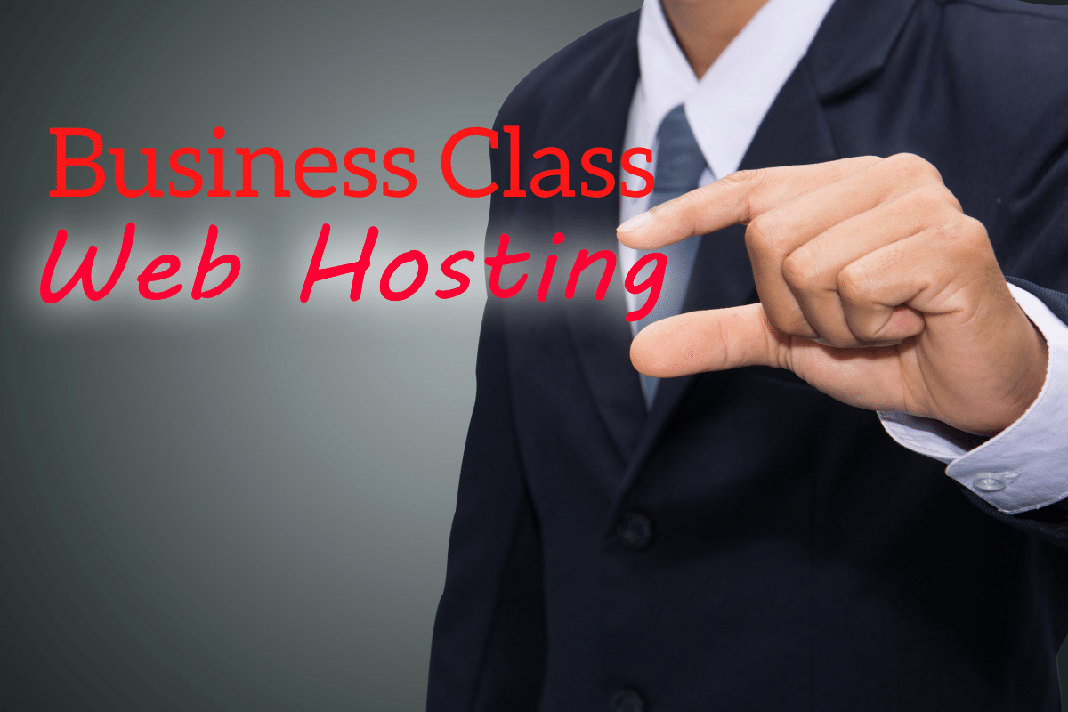 Image : Business Class Web Hosting