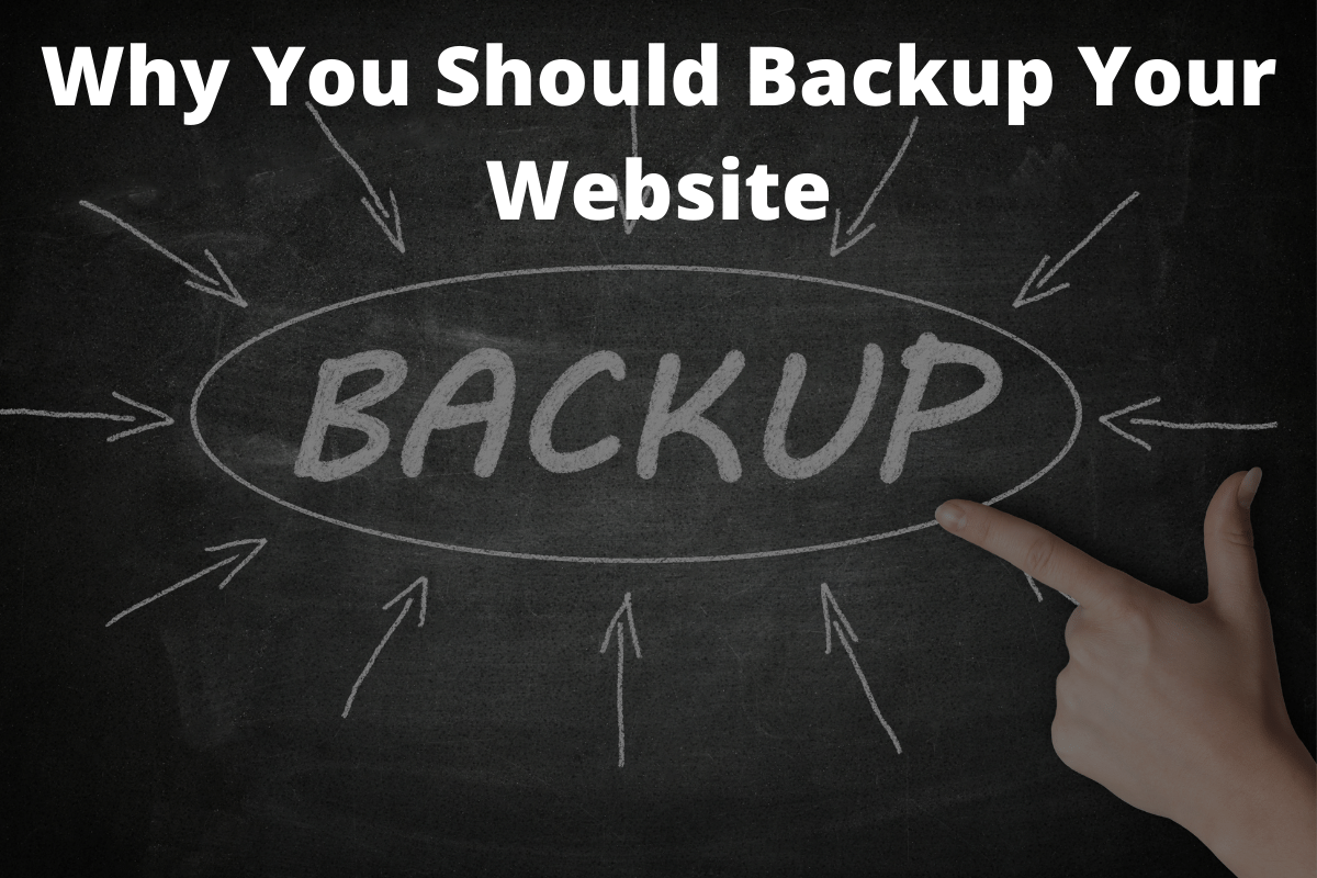 Image : Why You Should Backup Your Website
