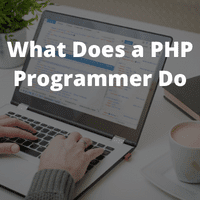 Image : What Does a PHP Programmer Do